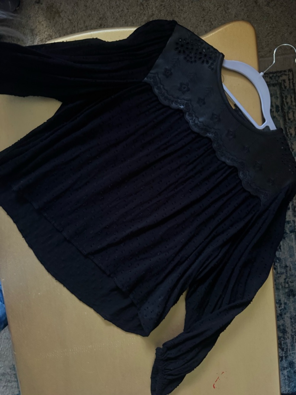 Zara flowy long sleeve  blouse